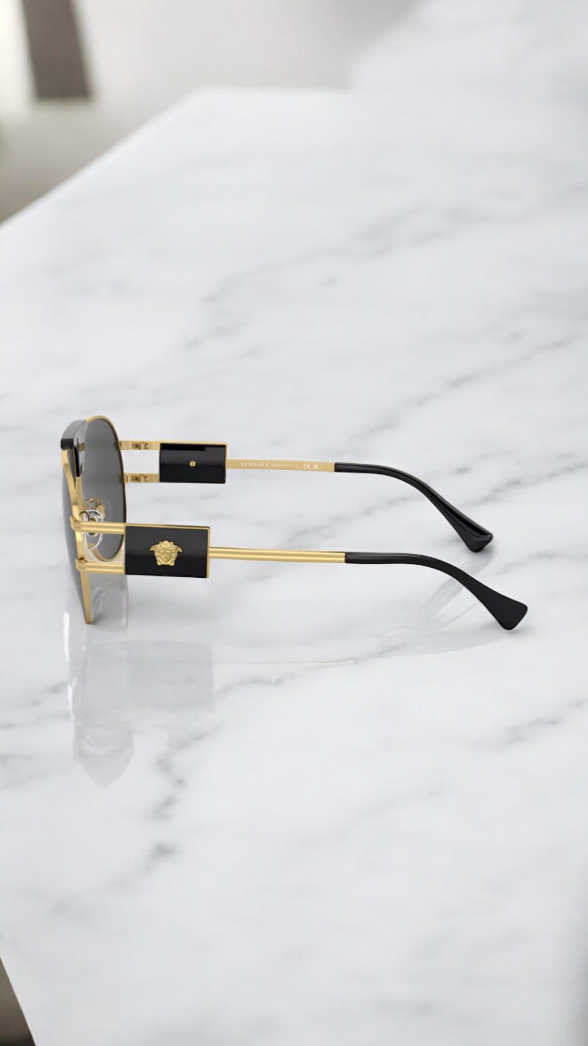 Versace Pilot Sunglasses