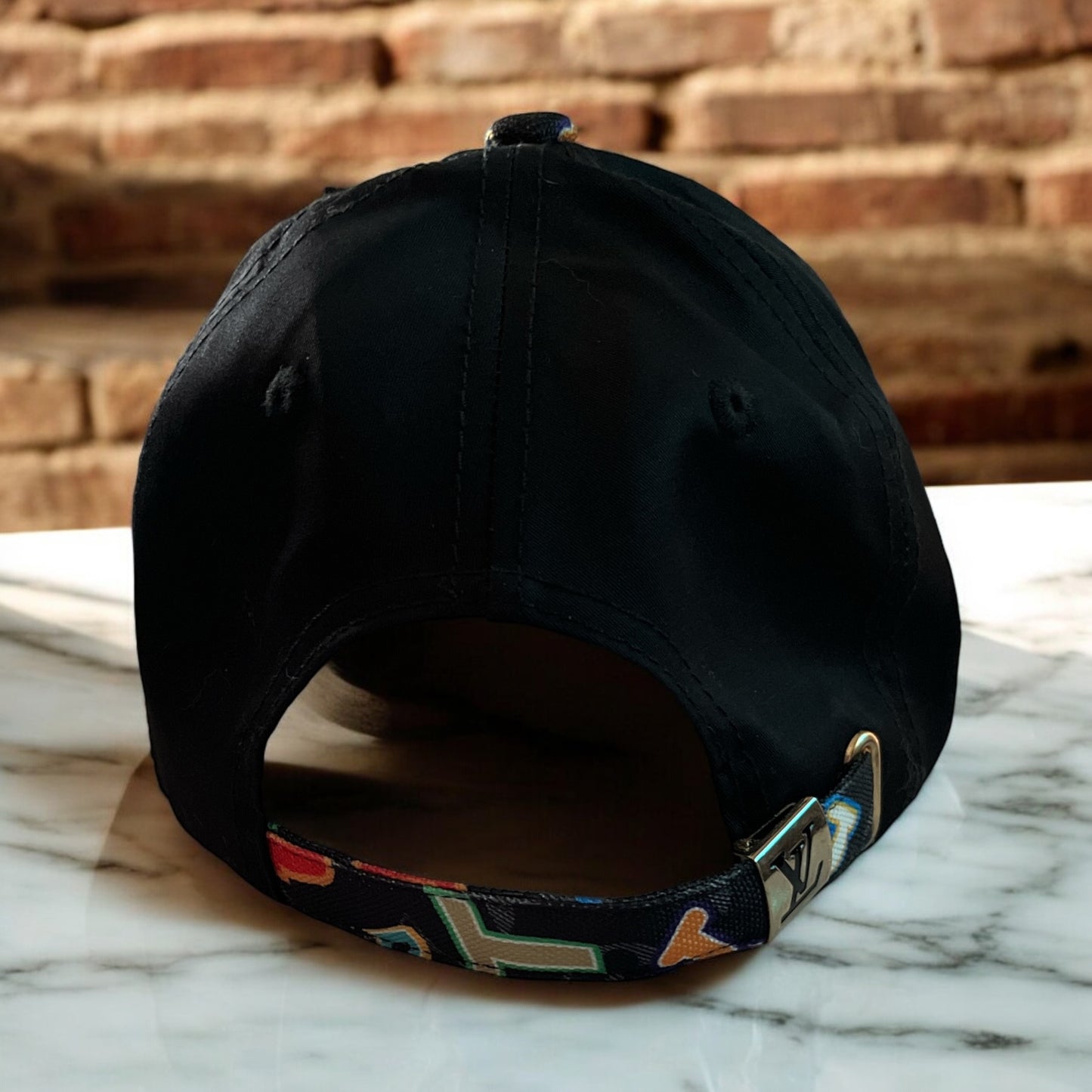 Louis Vuitton Colorful Lettered Brim Hat