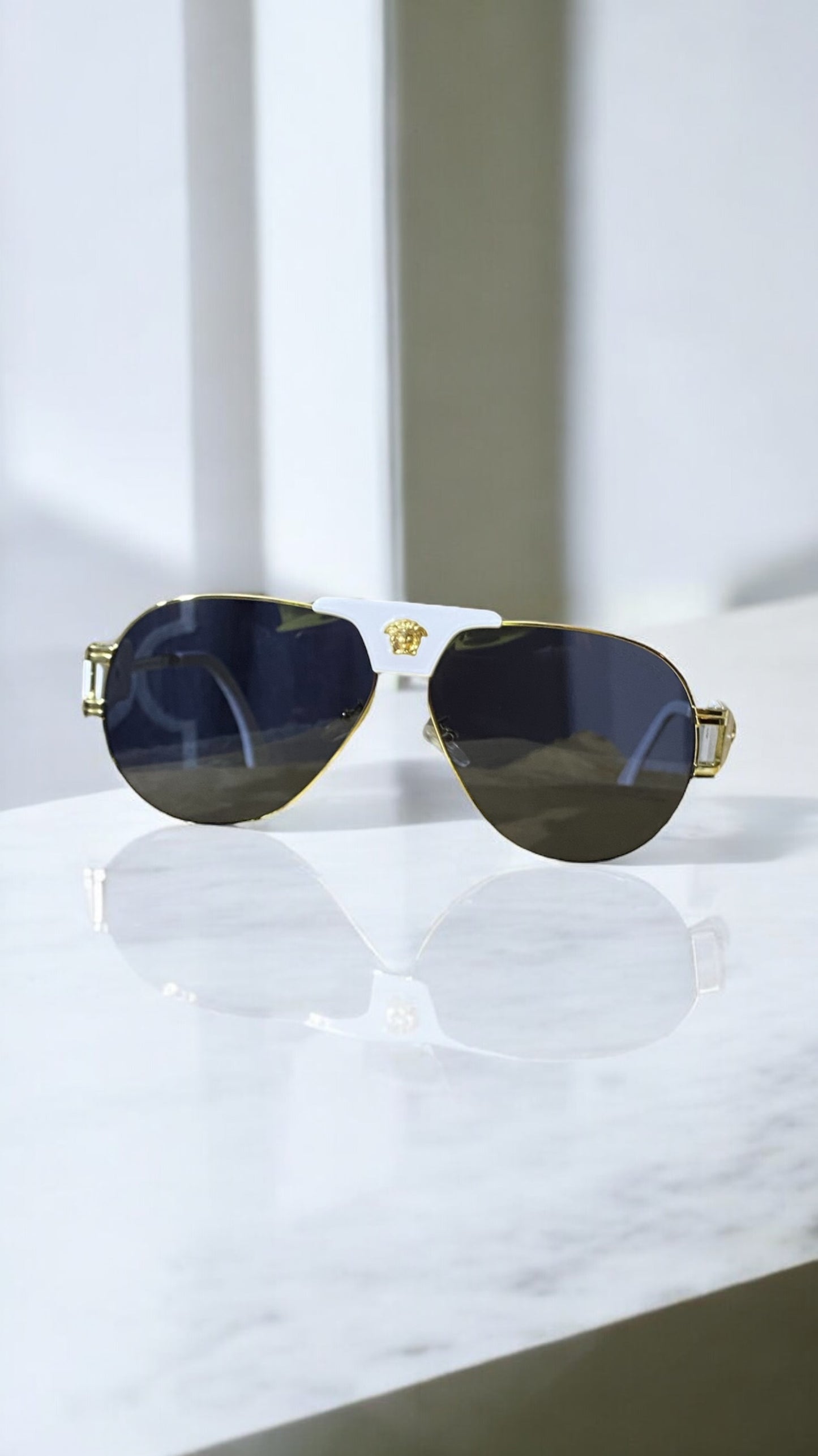 Versace Pilot Sunglasses